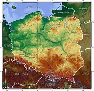 Geography of Poland
