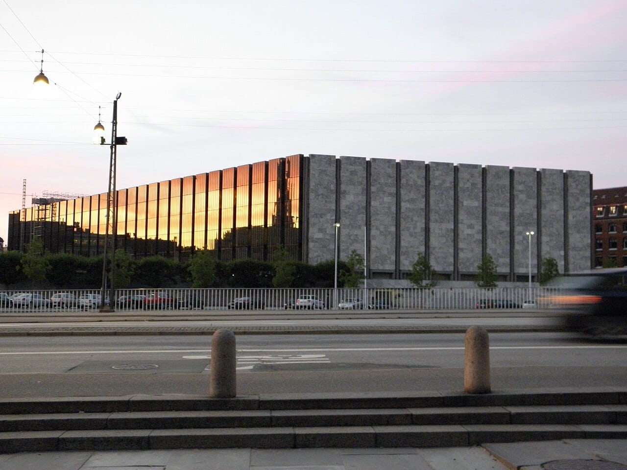 Arne Jacobsen’s Nationalbank in Copenhagen, where the krone is issued
