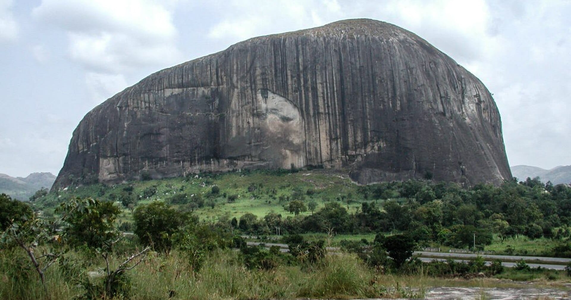 Zuma Rock north of Abuja