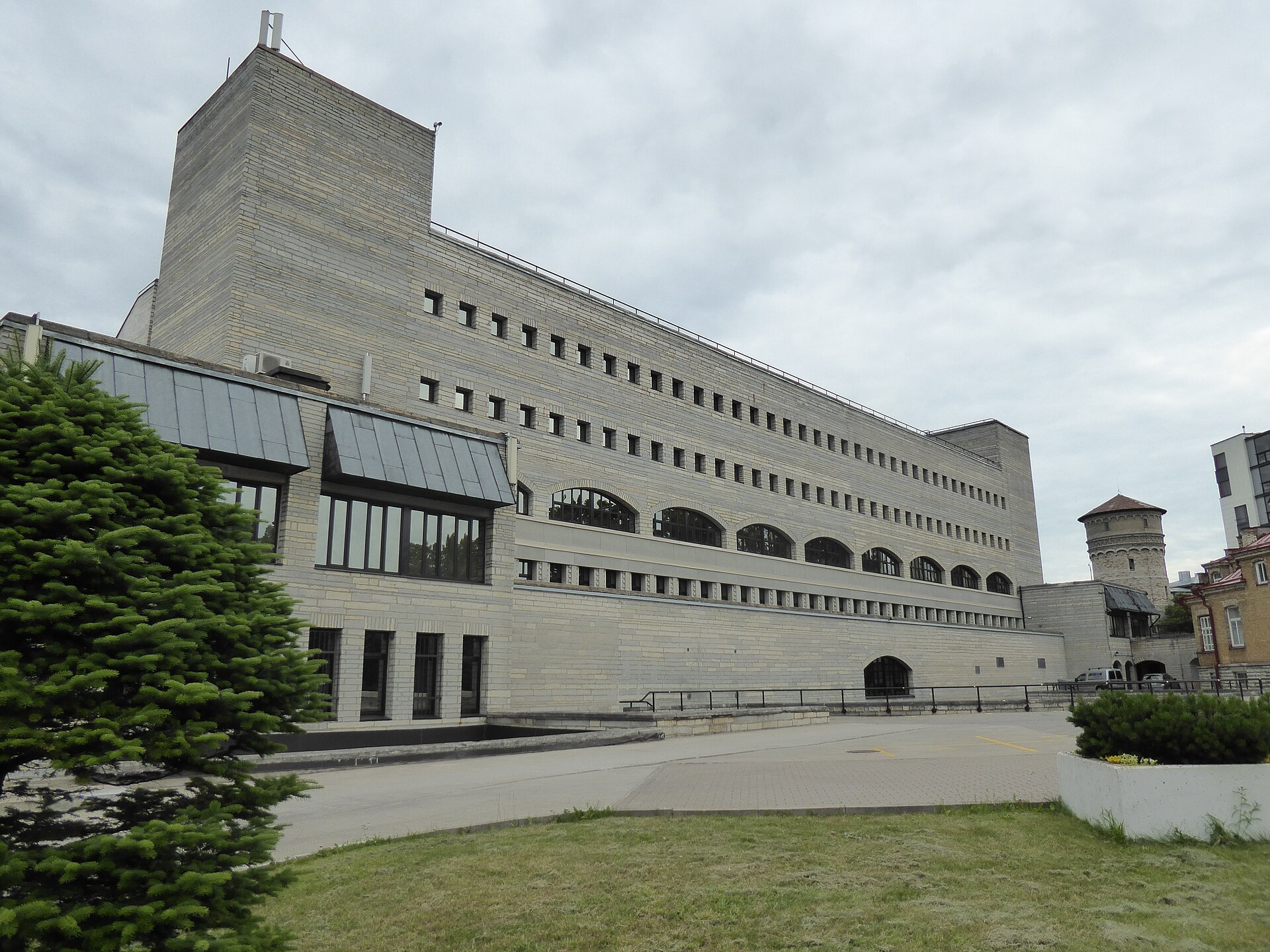 The National Library of Estonia building in Tallinn