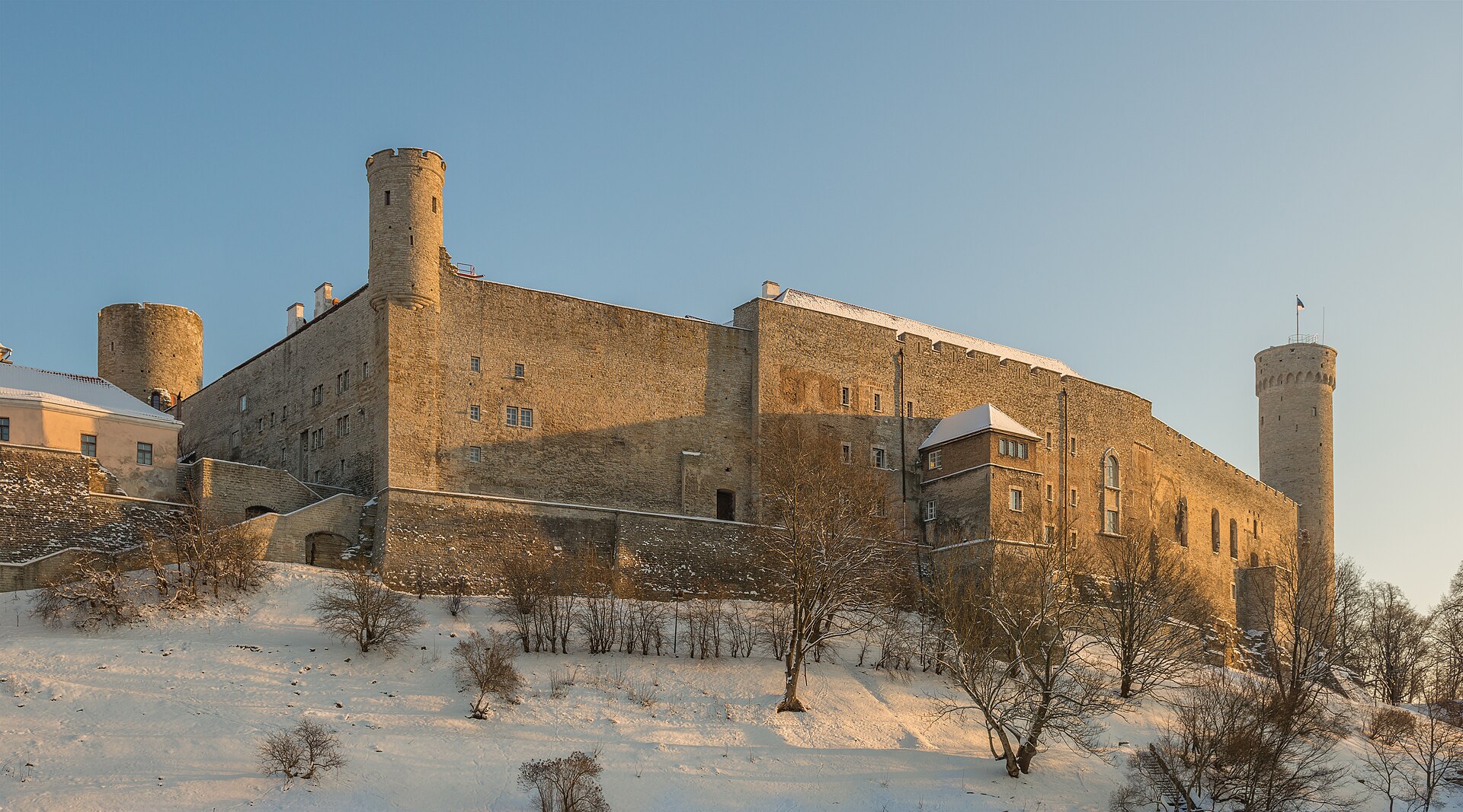 Toompea Castle, the seat of Estonia’s parliament in Tallinn