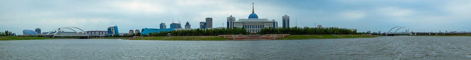 The Ak Orda presidential palace in Astana, Kazakhstan