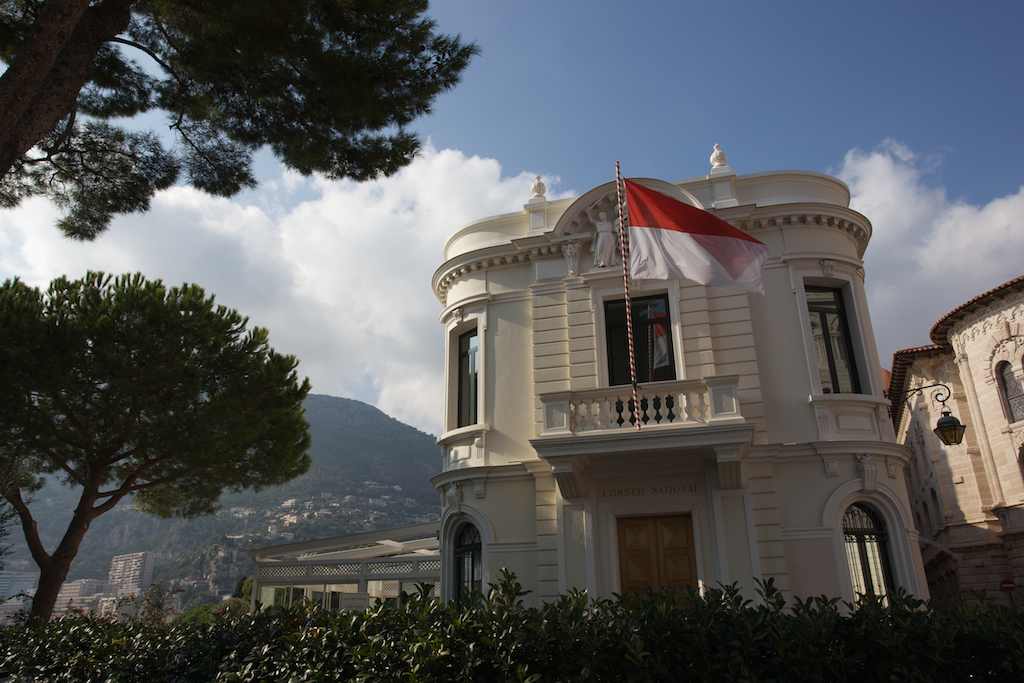 Former National Council building in Monaco-Ville, now used by the Council of State and supreme courts