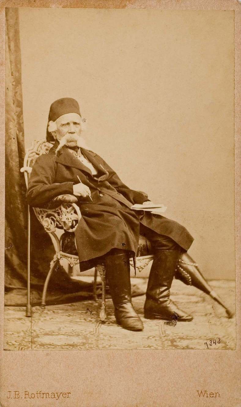 A nineteenth-century portrait of Vuk Stefanović Karadžić
