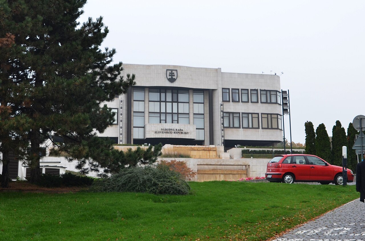 The National Council of the Slovak Republic building in Bratislava