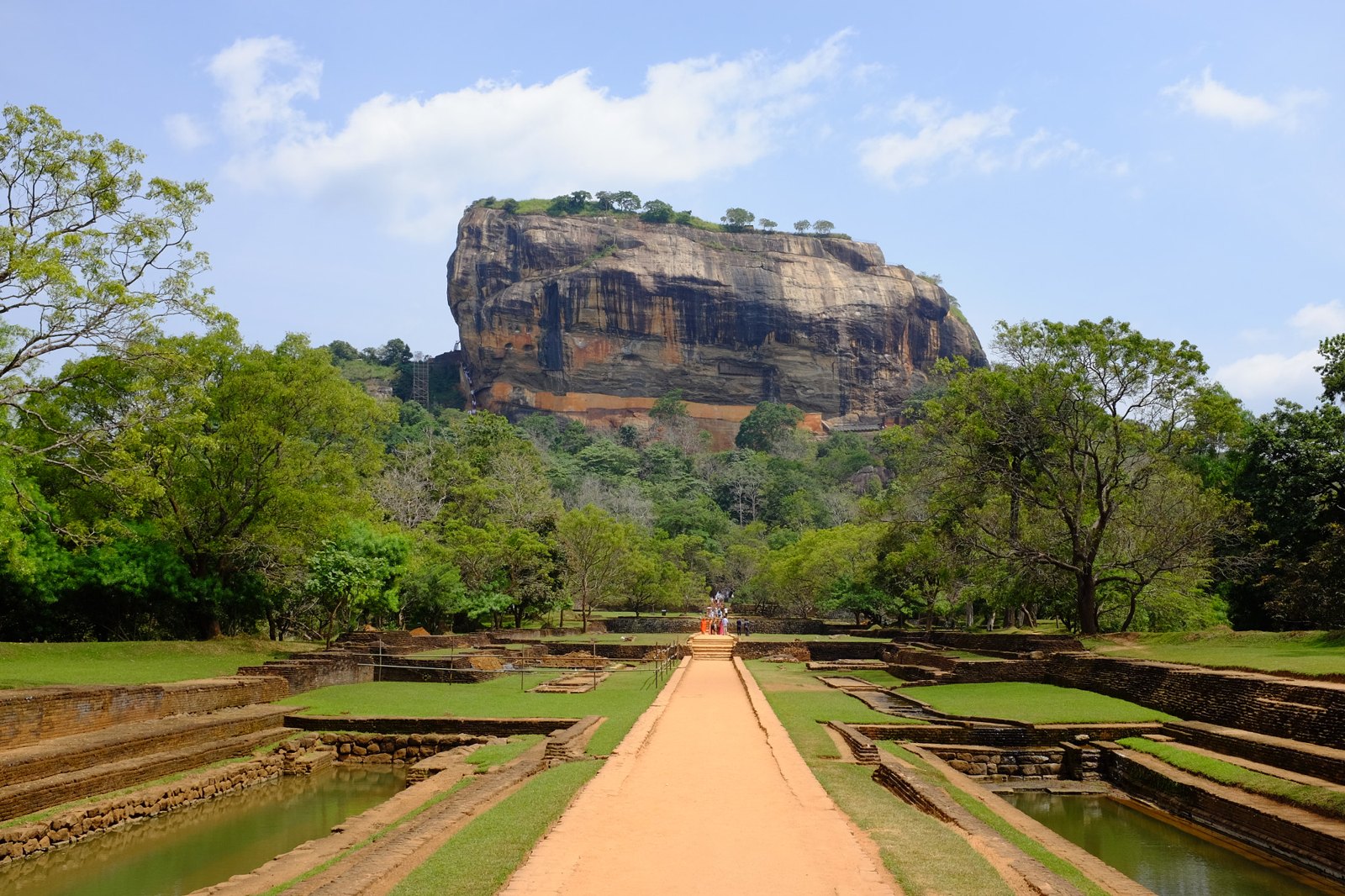 The rock fortress of Sigiriya