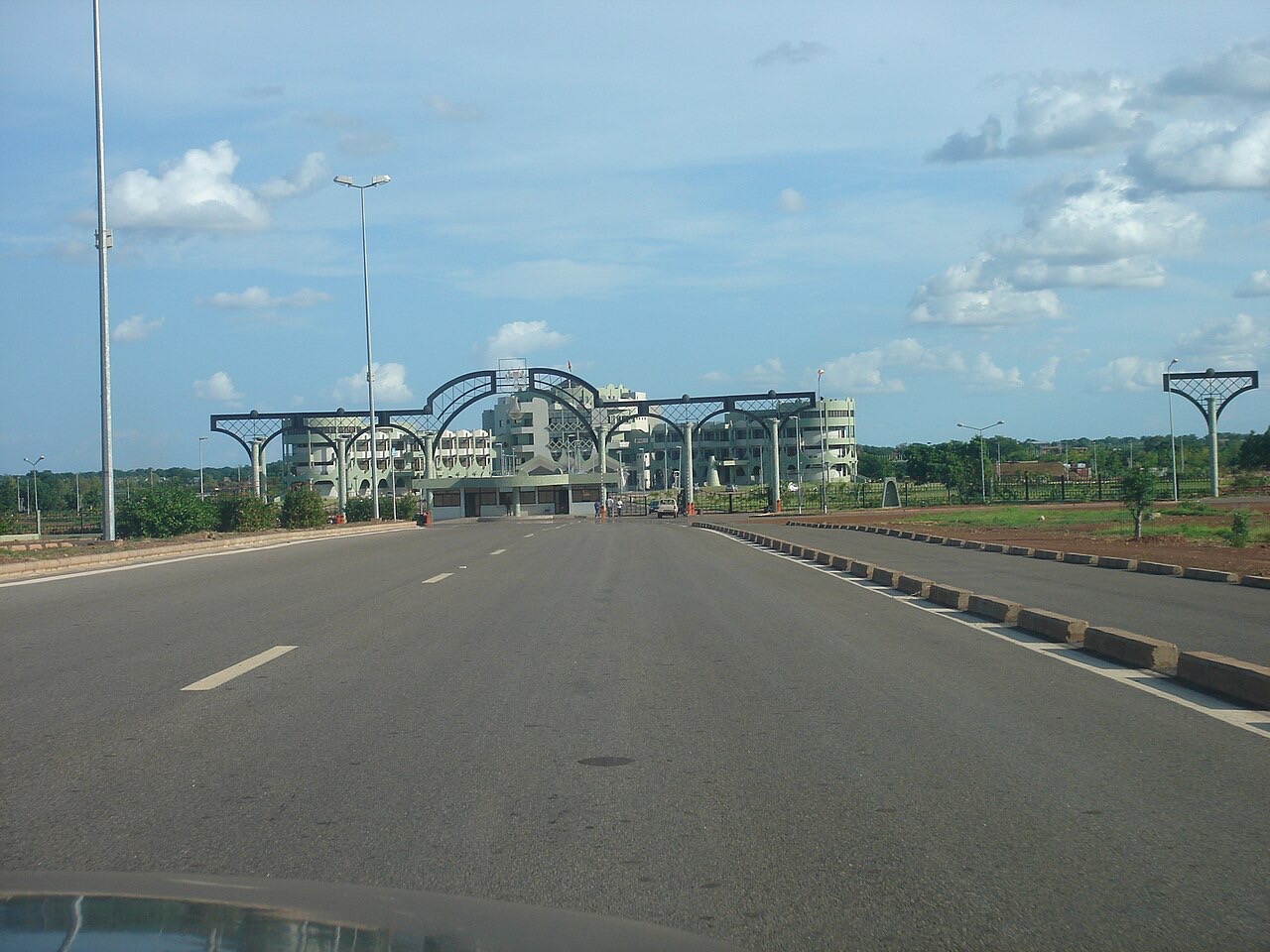The Kosyam presidential palace, Burkina Faso