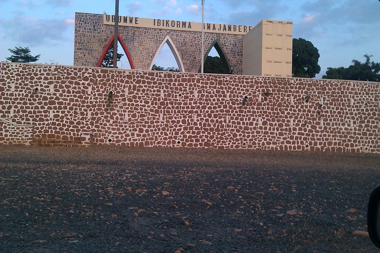 Unity Monument in Bujumbura, Burundi