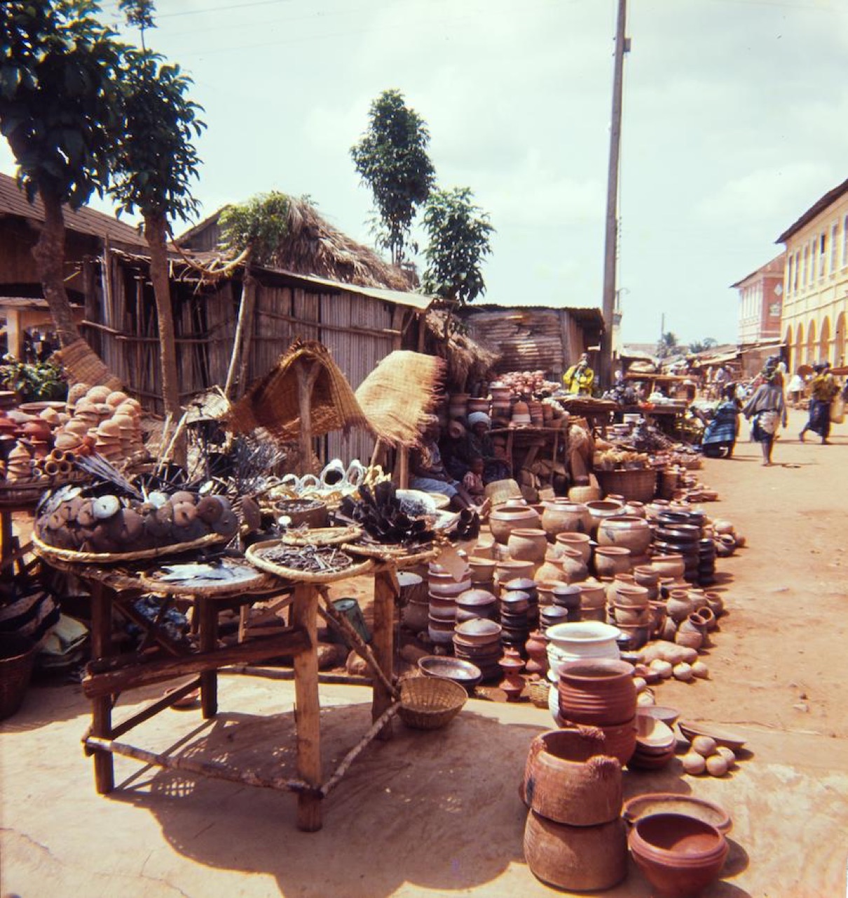 Market traders in Porto-Novo, Benin