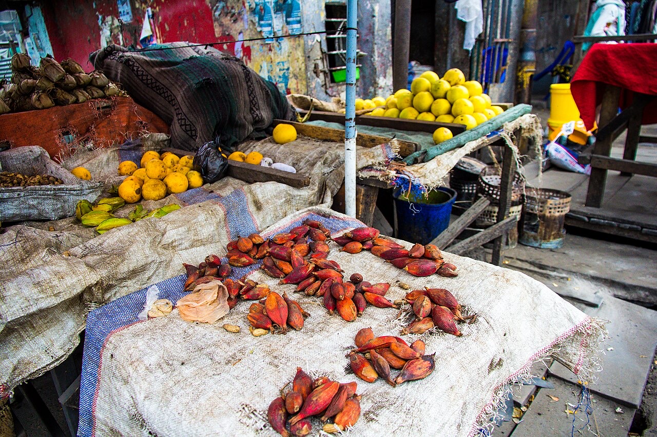 Fruit for sale in Kinshasa, Democratic Republic of the Congo