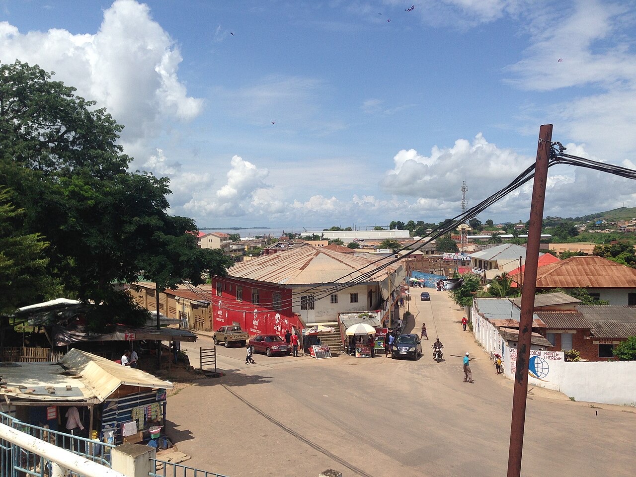 Historic buildings in Boma, Democratic Republic of the Congo
