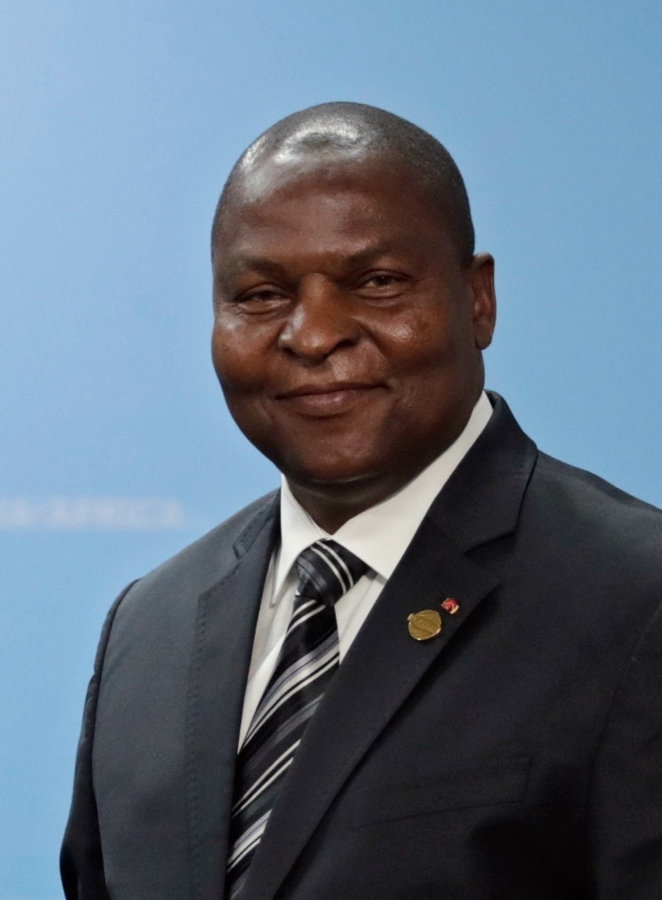 Faustin-Archange Touadéra, a political leader of the Central African Republic