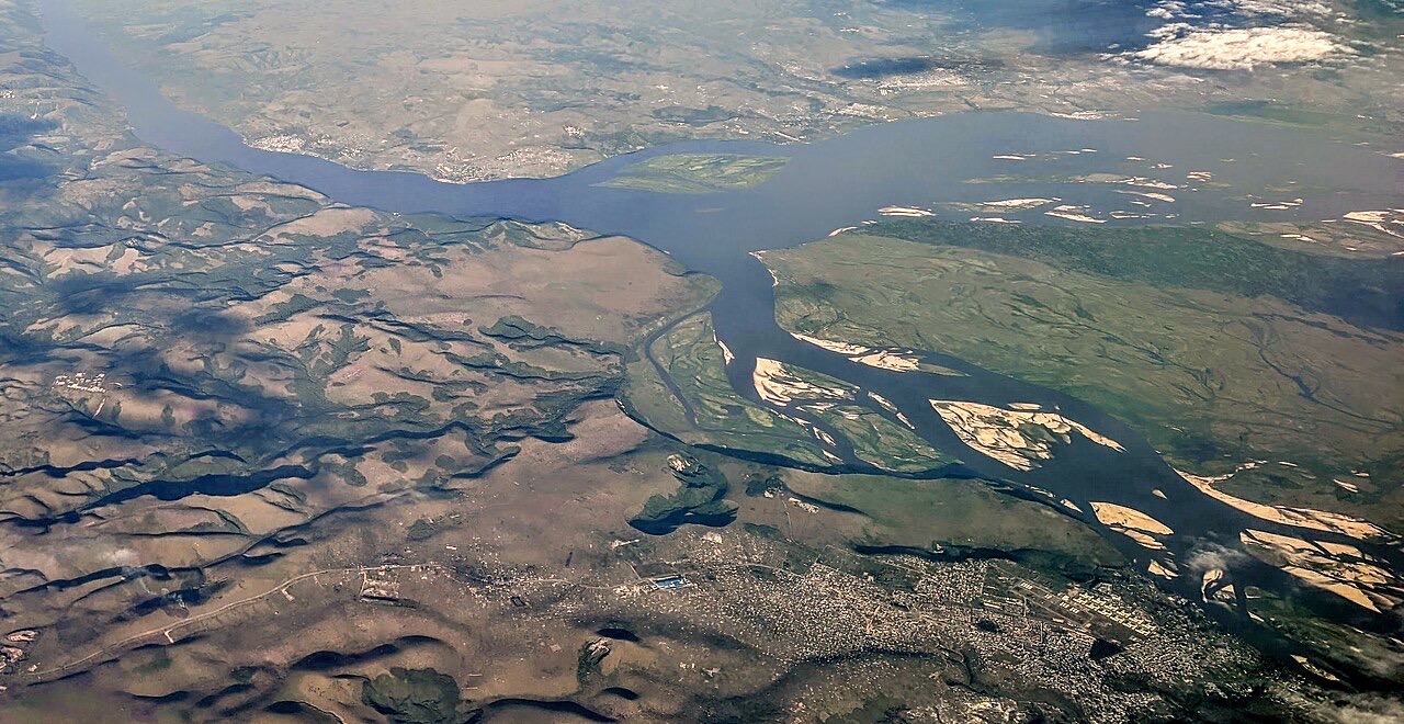 The Congo River and Pool Malebo near Brazzaville, Republic of the Congo