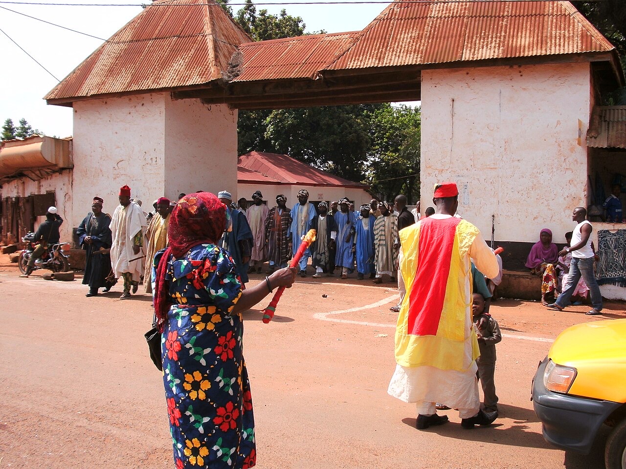 The Bamun Sultan’s Palace in Foumban, Cameroon