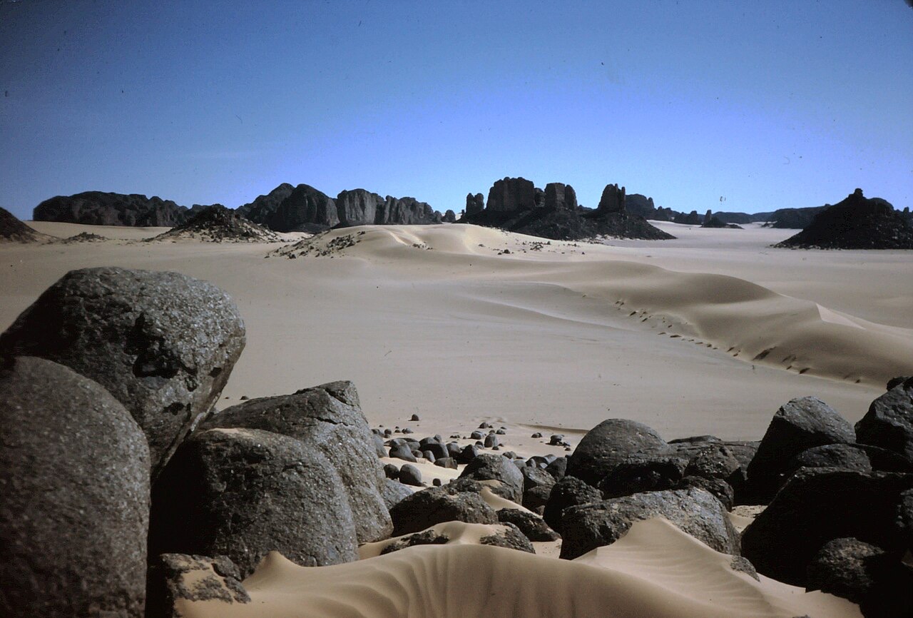 Rock formations in Tassili n’Ajjer, Algeria