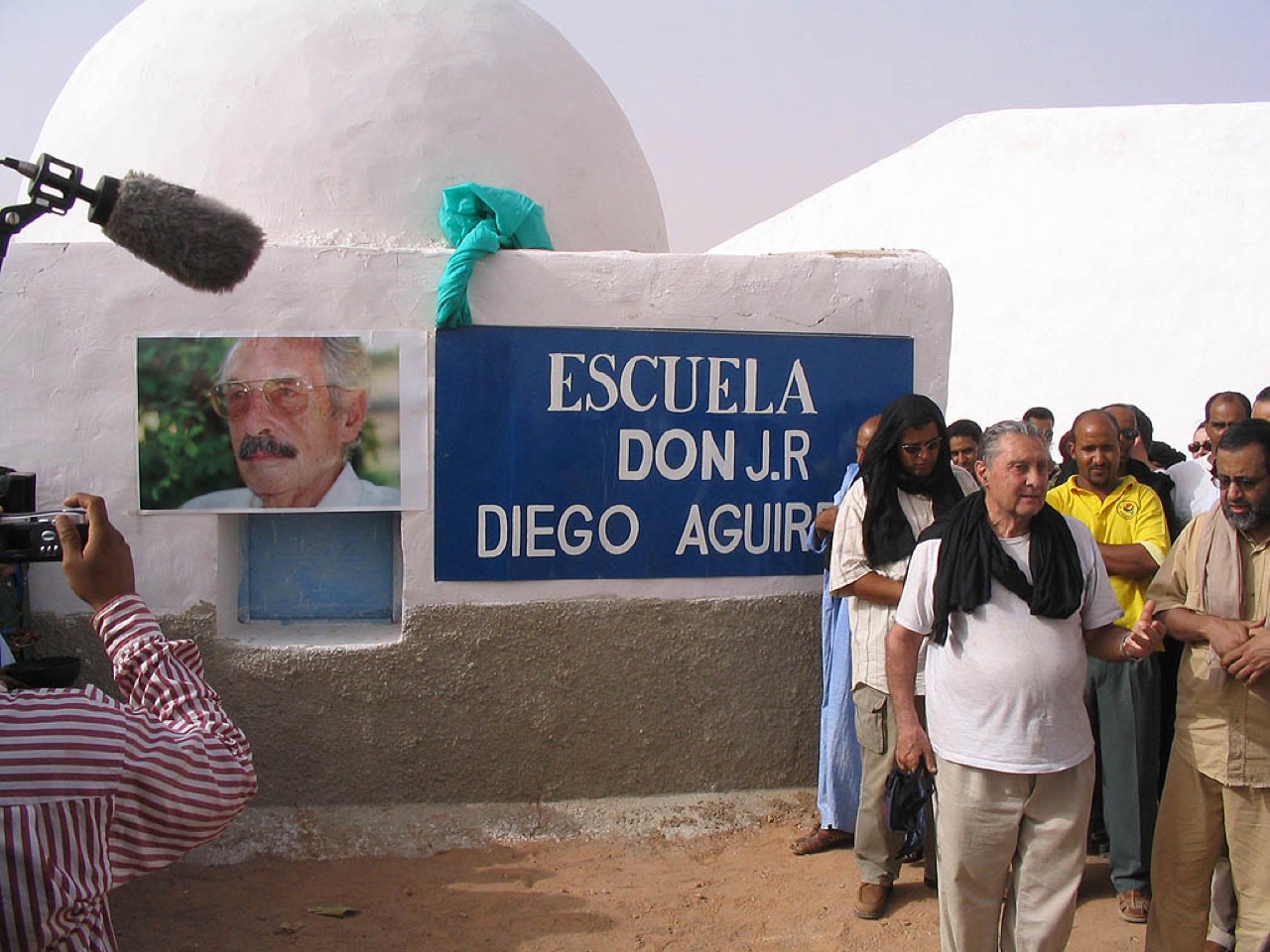 The José Ramón Diego Aguirre School in Bir Lehlou, Western Sahara