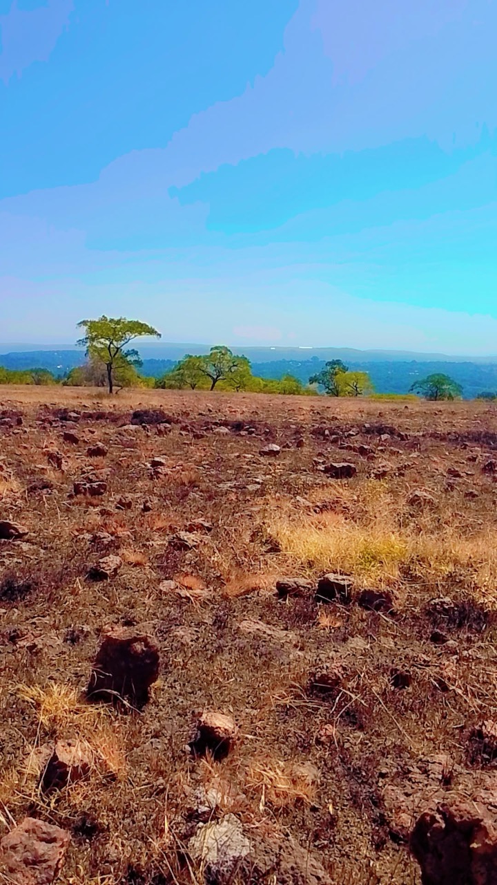 The landscape of Bowal Dampo in Fouta Djallon, Guinea