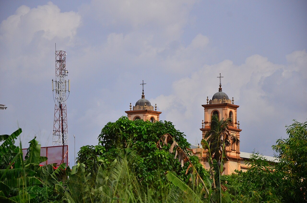 The cathedral in Bata, Equatorial Guinea