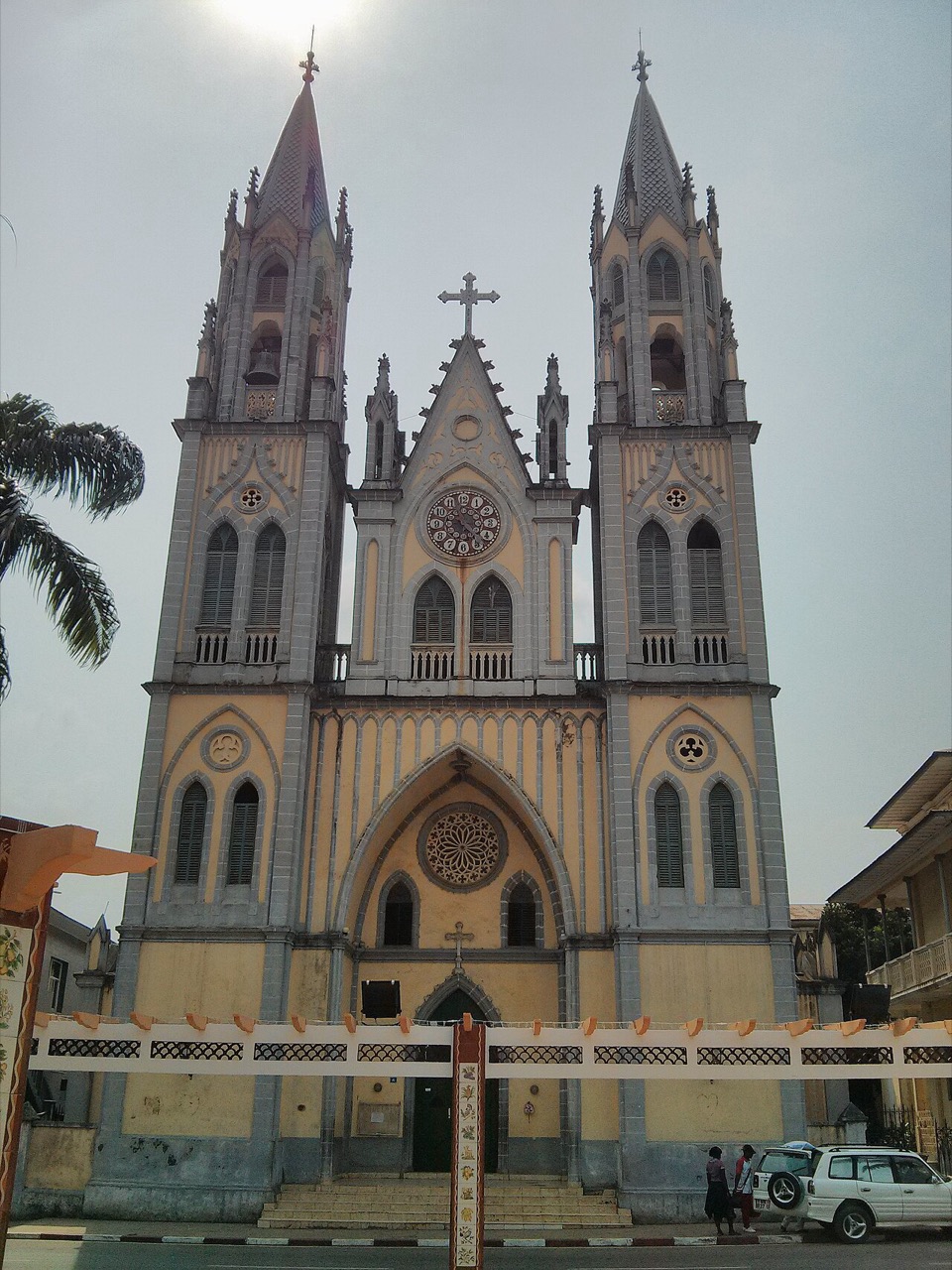 Santa Isabel Cathedral in Malabo, Equatorial Guinea