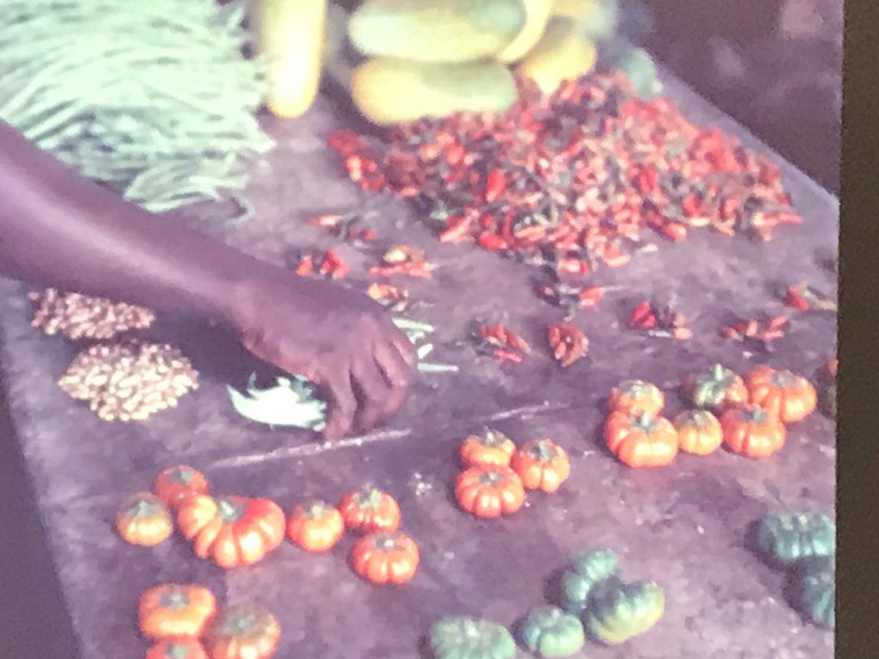 Vegetables sold at a market in Bissau, Guinea-Bissau
