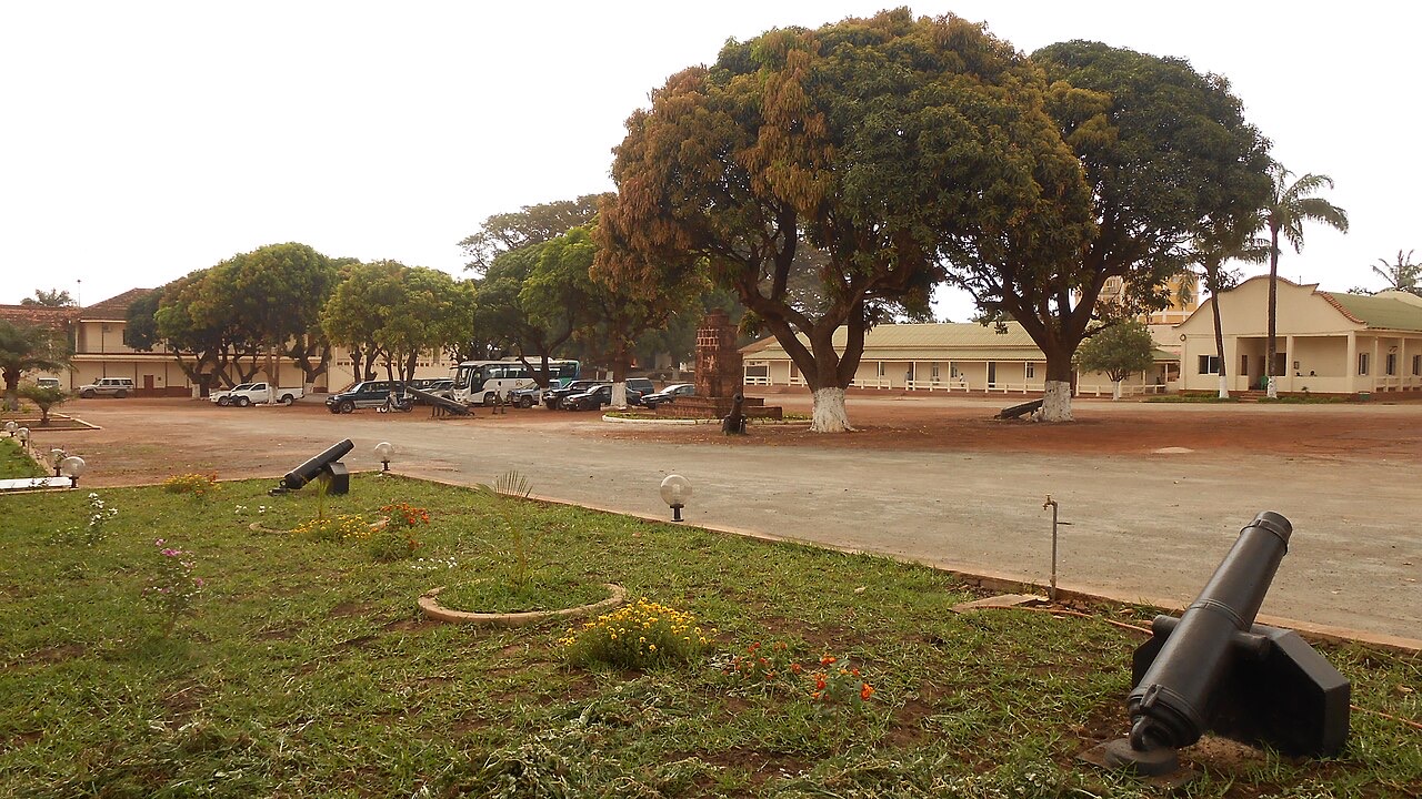 The interior of Amura Fortress in Bissau, Guinea-Bissau