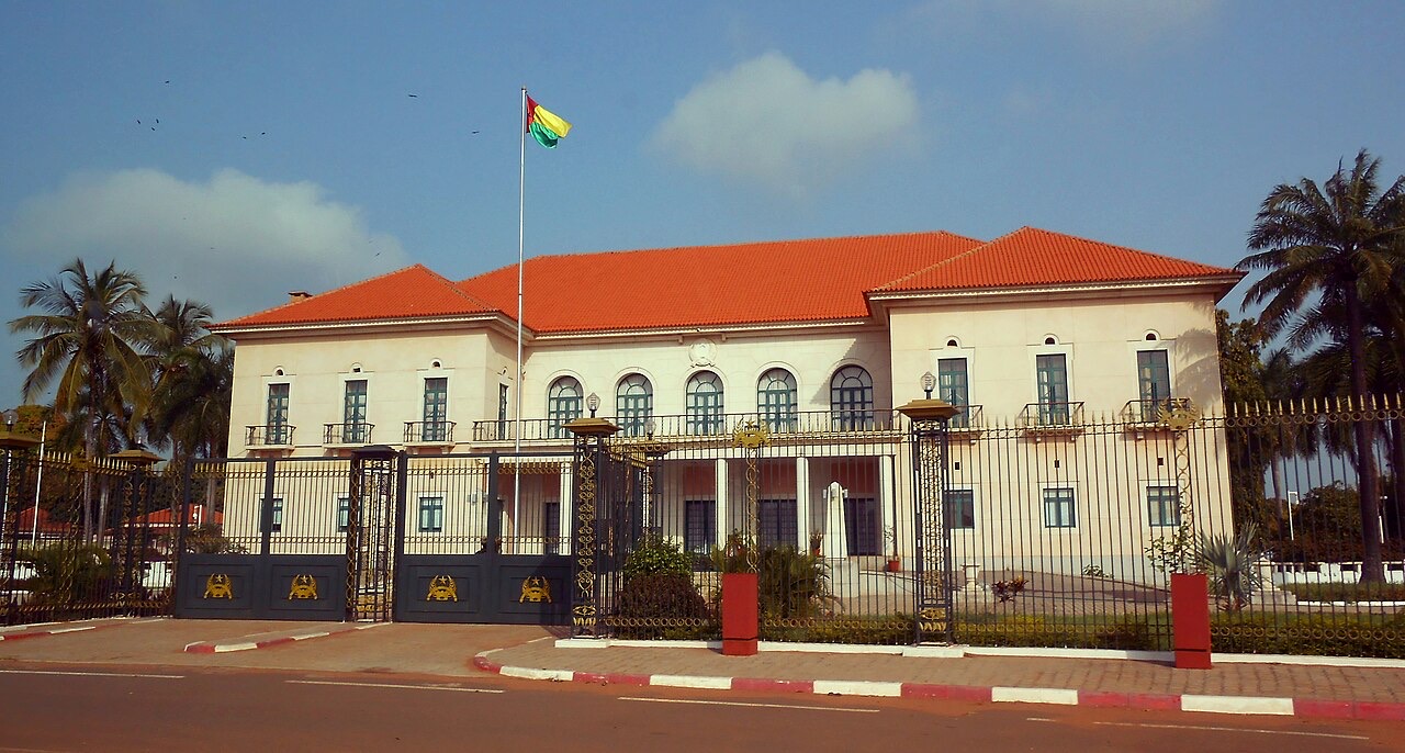 The presidential palace in Bissau, Guinea-Bissau