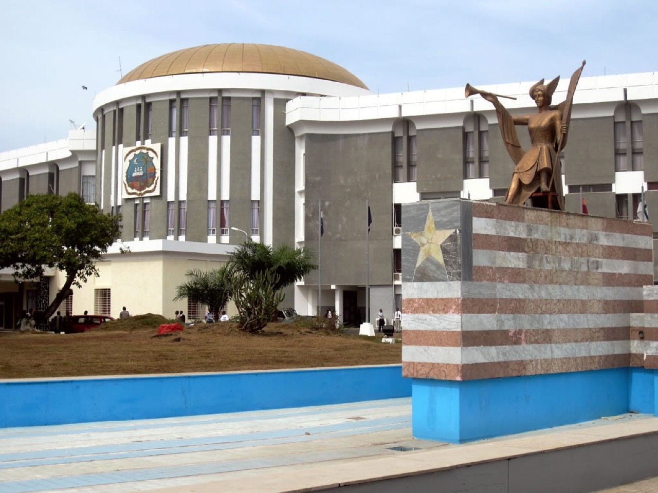 The Capitol Building in Monrovia, Liberia