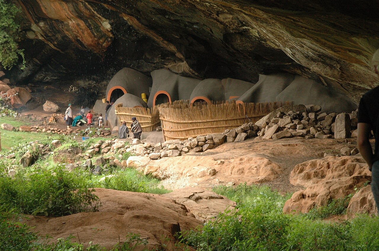 The Kome Cave Dwellings, Lesotho
