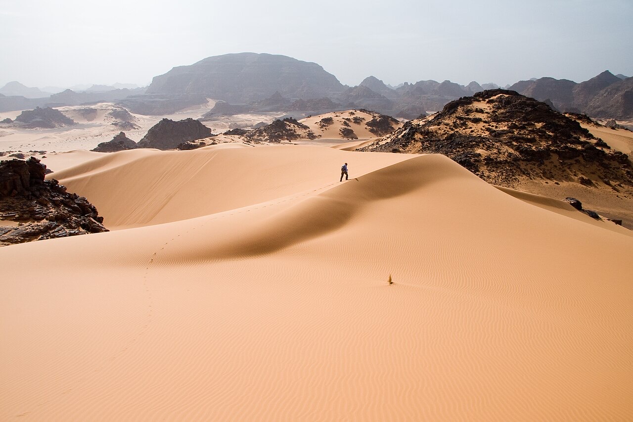 The Tadrart Acacus desert, Libya