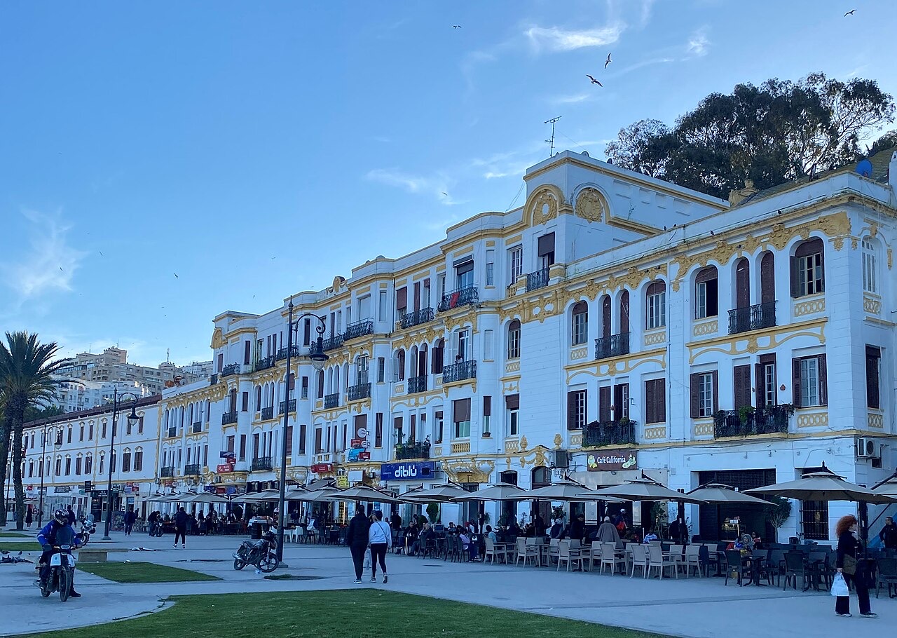 The Tangier waterfront, Morocco