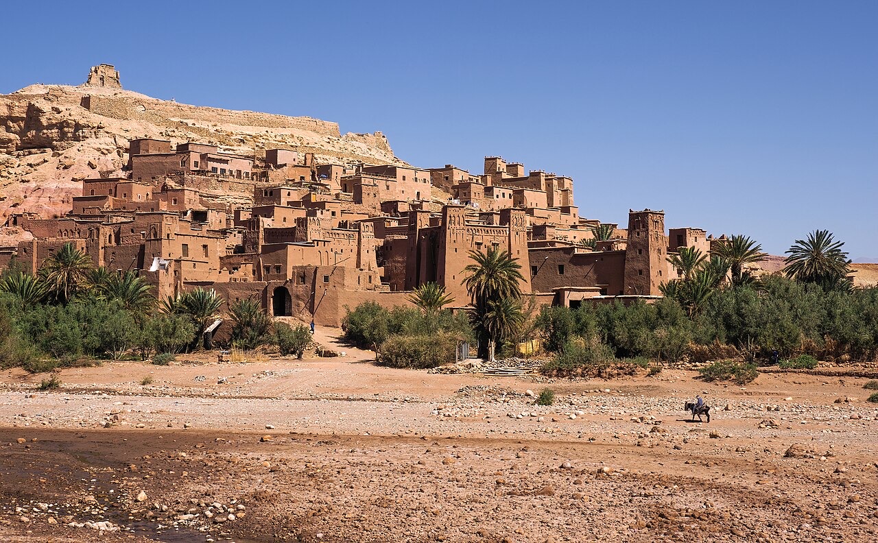 The fortified village of Aït Benhaddou, Morocco