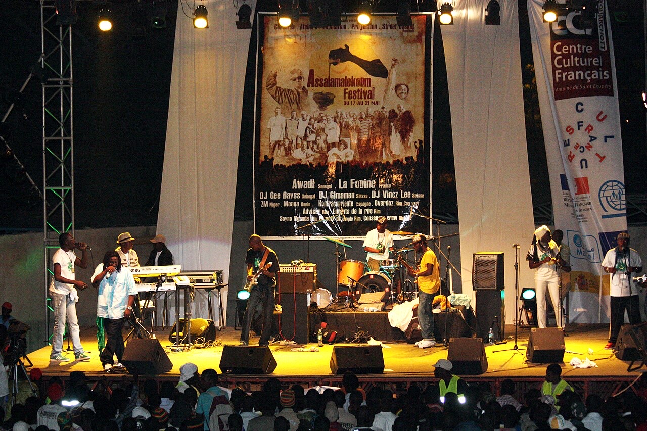 A music festival in Mauritania