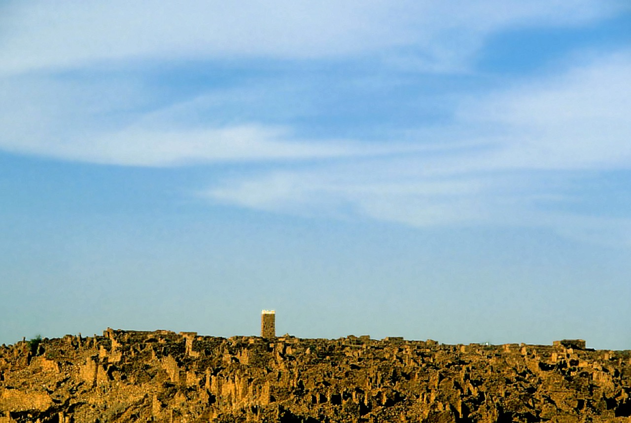 The ruins of old Ouadane, Mauritania
