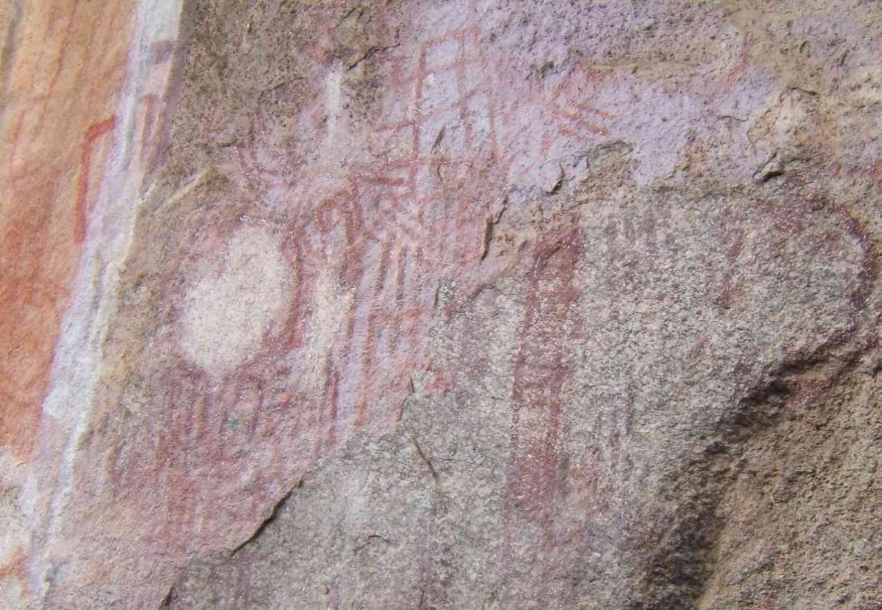 Rock art at Chongoni, Malawi