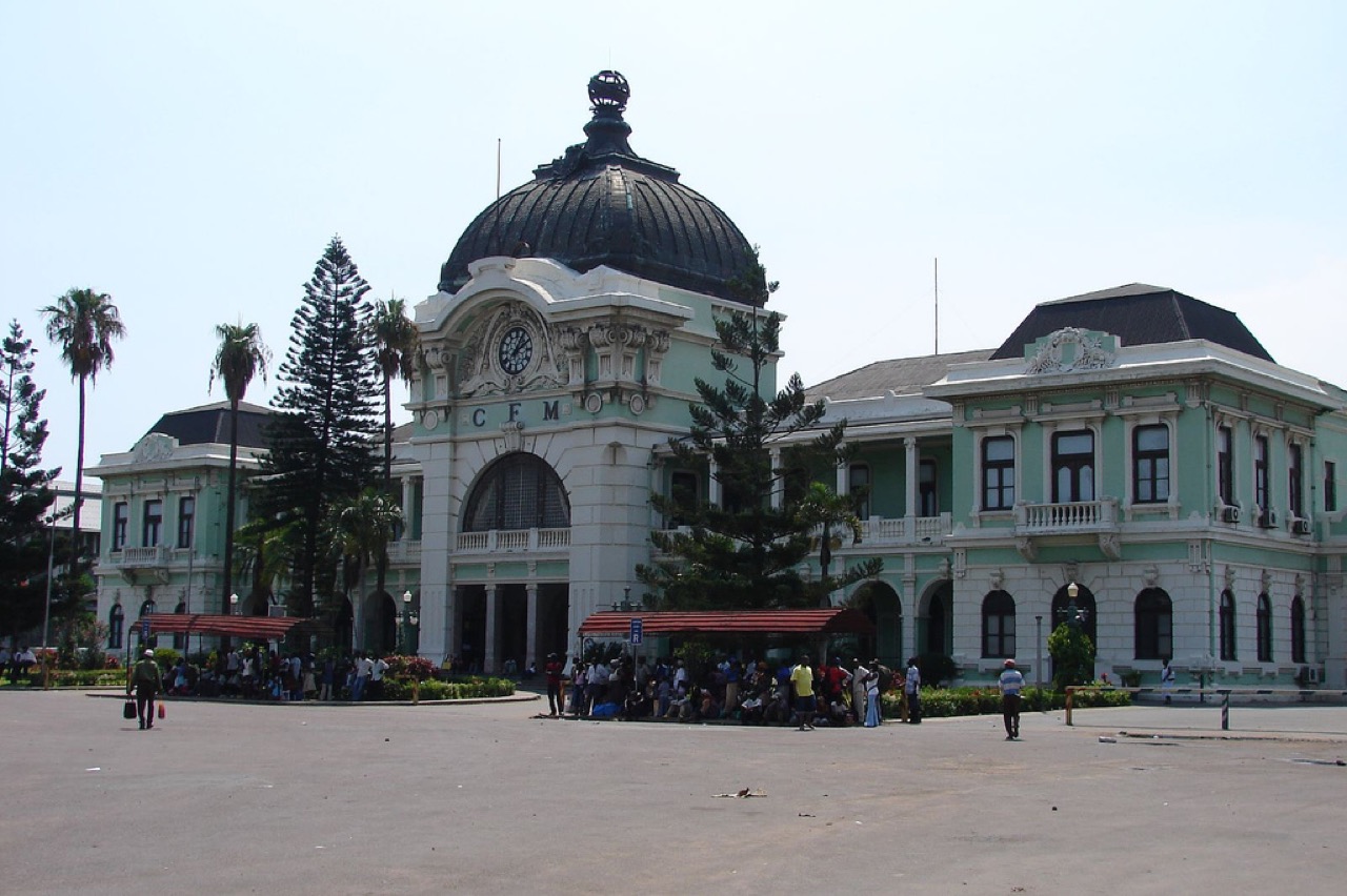 Maputo railway station, Mozambique