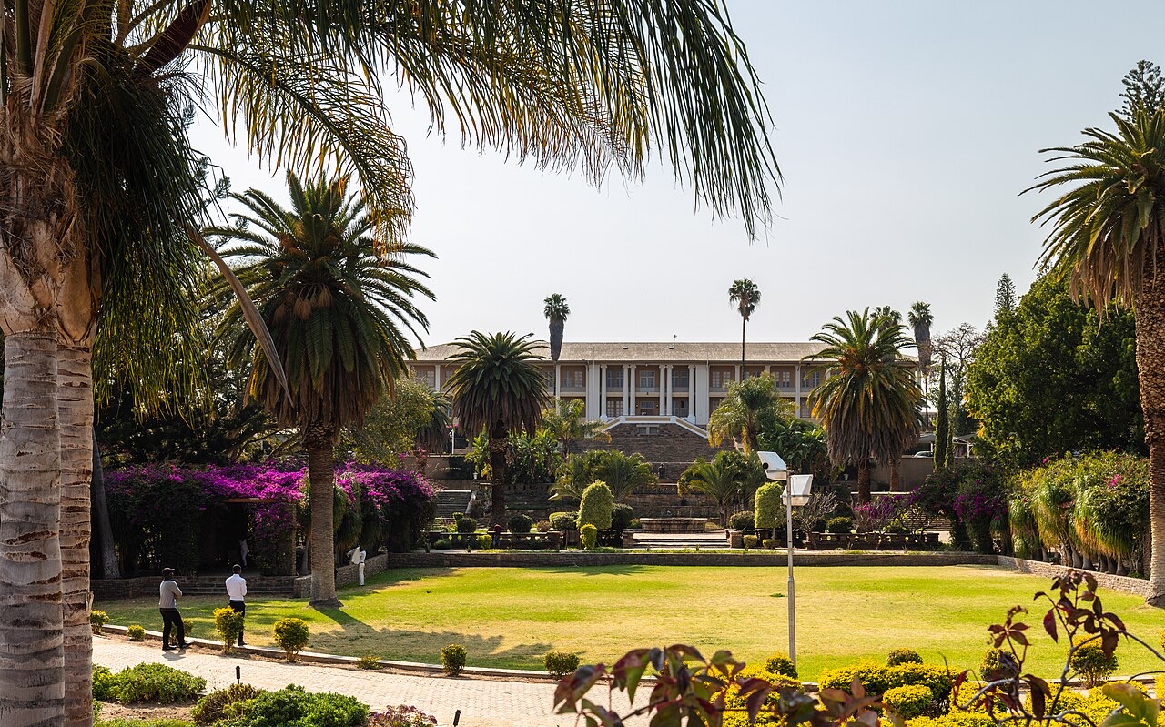 The Tintenpalast in Windhoek, Namibia