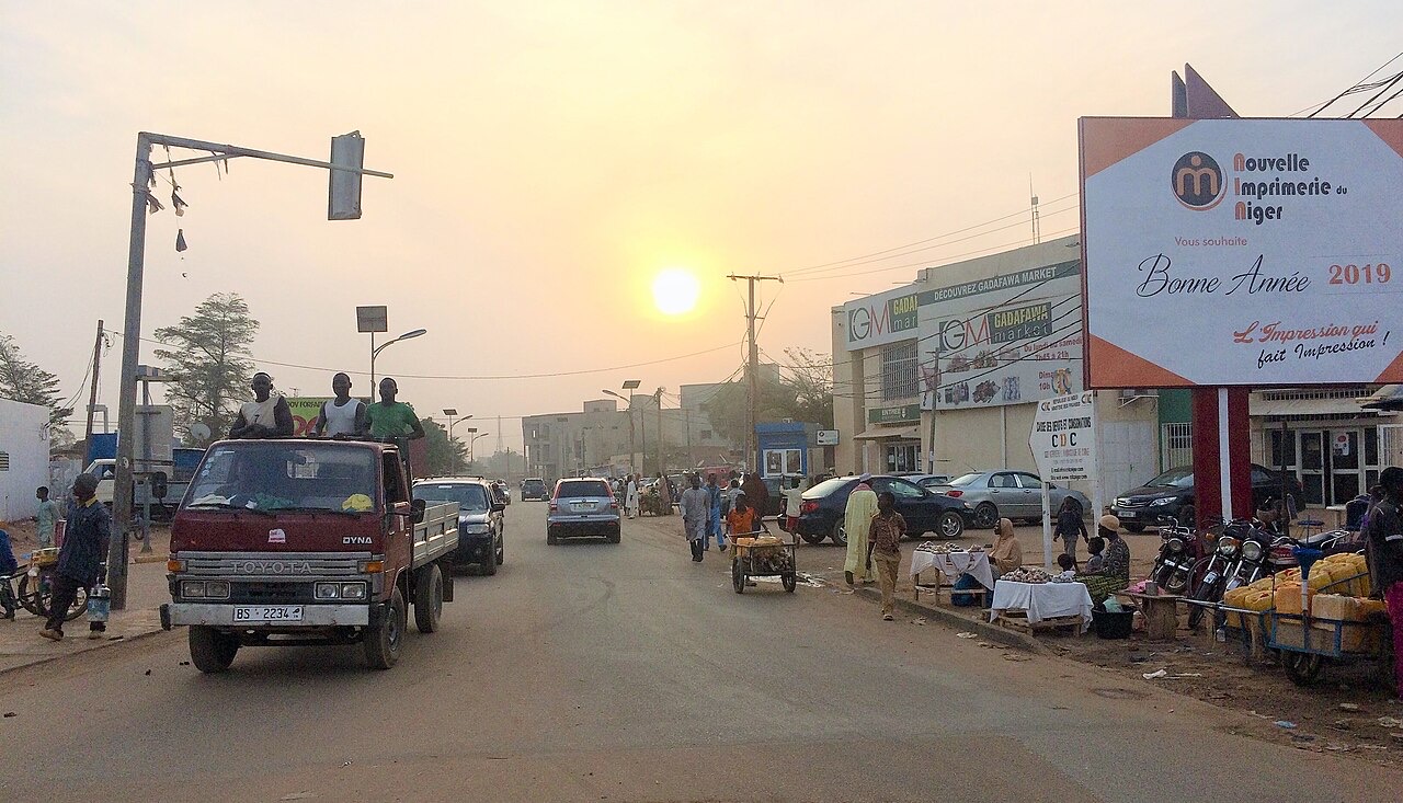 Boulevard de la Jeunesse in Niamey, Niger