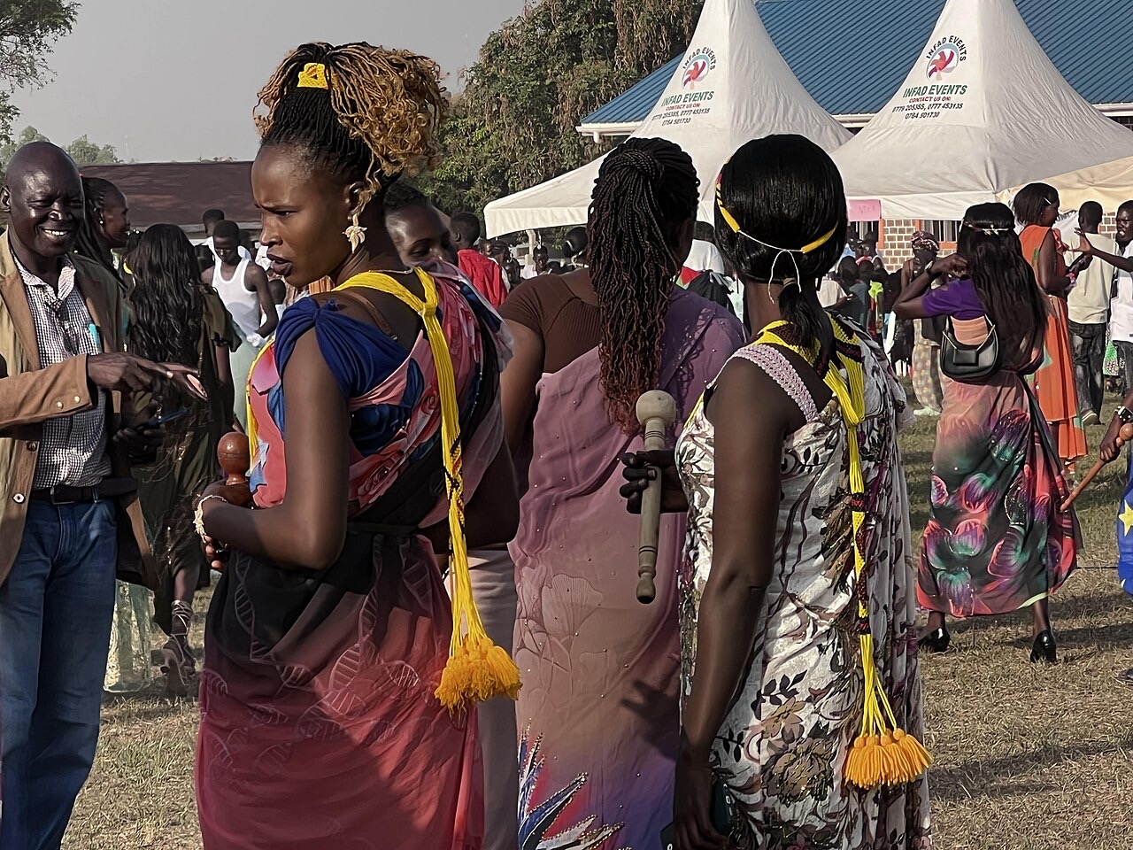 A Nuer cultural dance, South Sudan