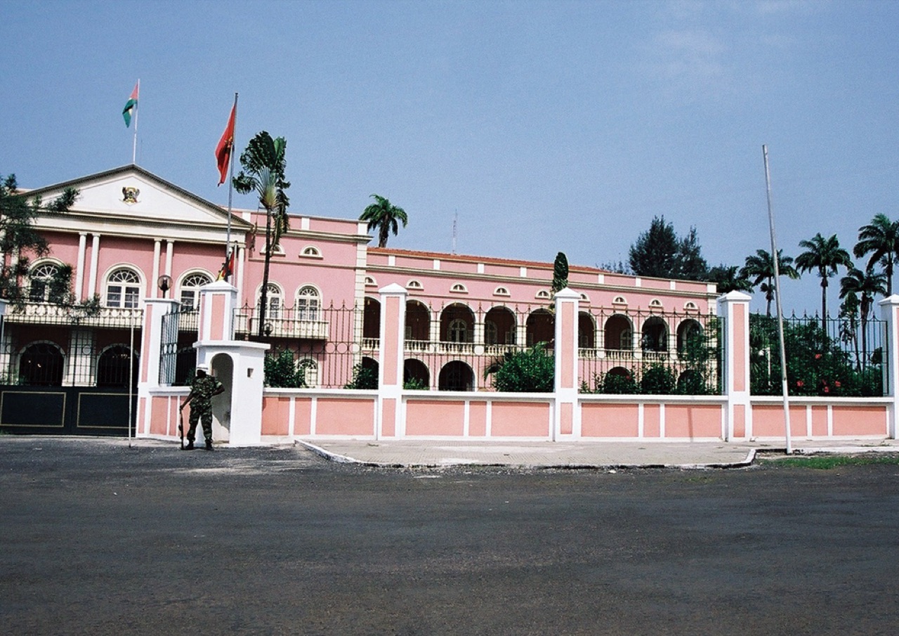 The presidential palace in São Tomé, São Tomé and Príncipe