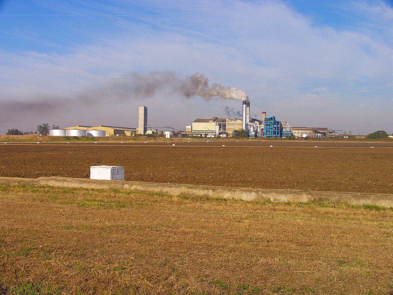 The Mhlume sugar mill, Eswatini