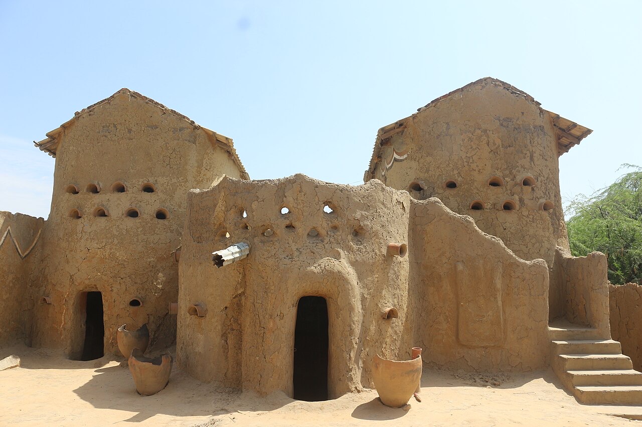 The museum in a former ruler’s residence at Gaoui, Chad