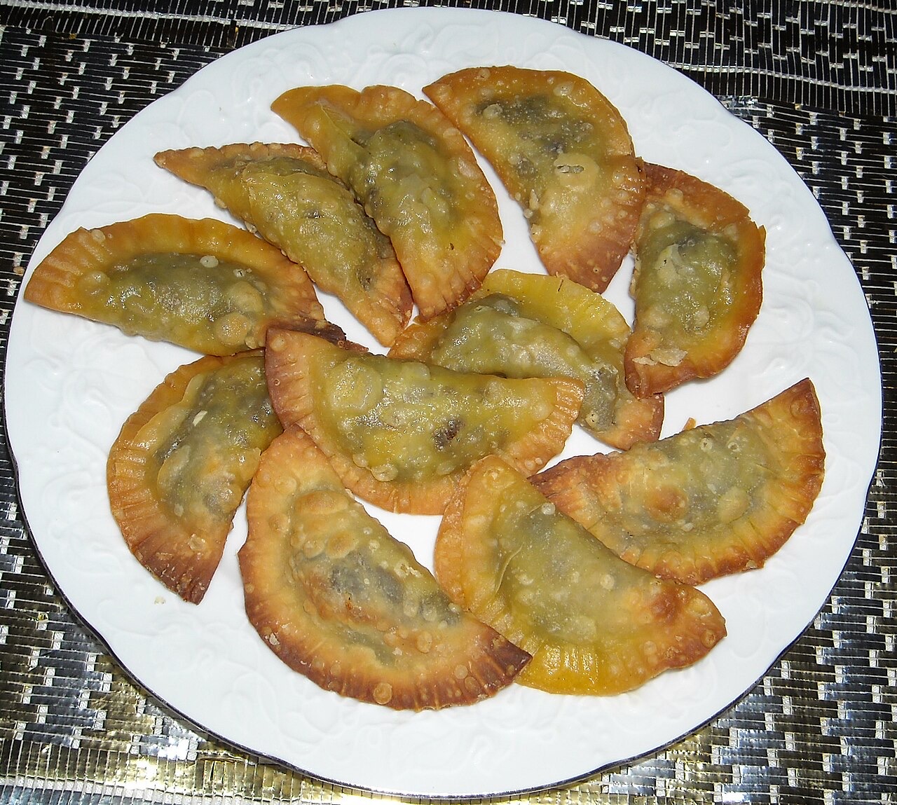 Tunisian brik dumplings