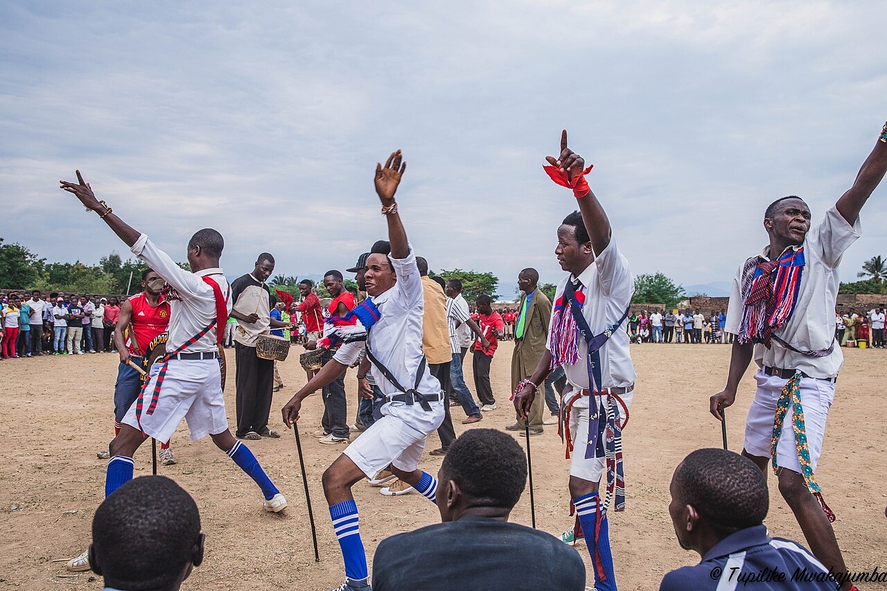 An Amang’oma dance in Kyela, Tanzania