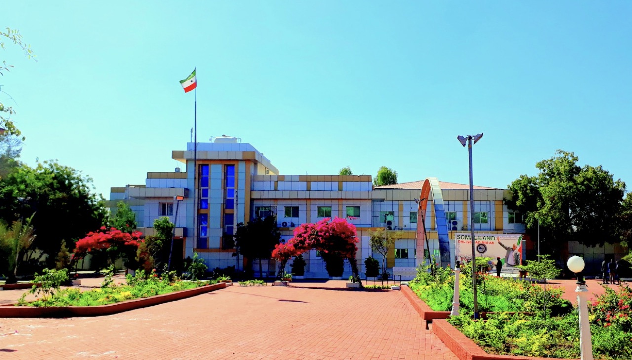 The presidential palace in Hargeisa, Somaliland