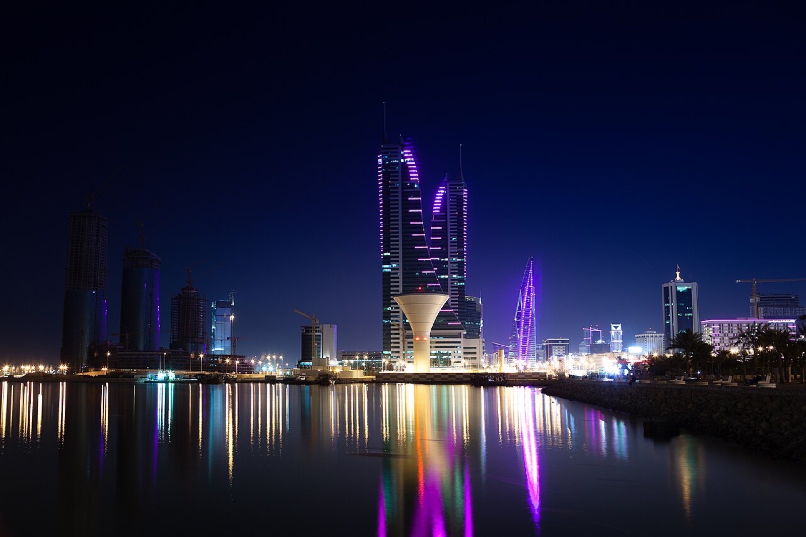 The Bahrain Financial Harbour in Manama