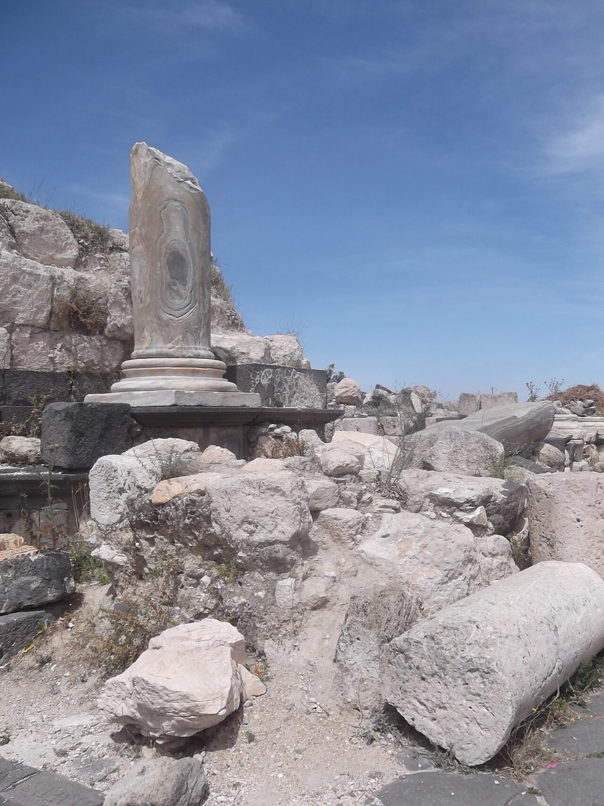 Roman ruins at Jerash in Jordan