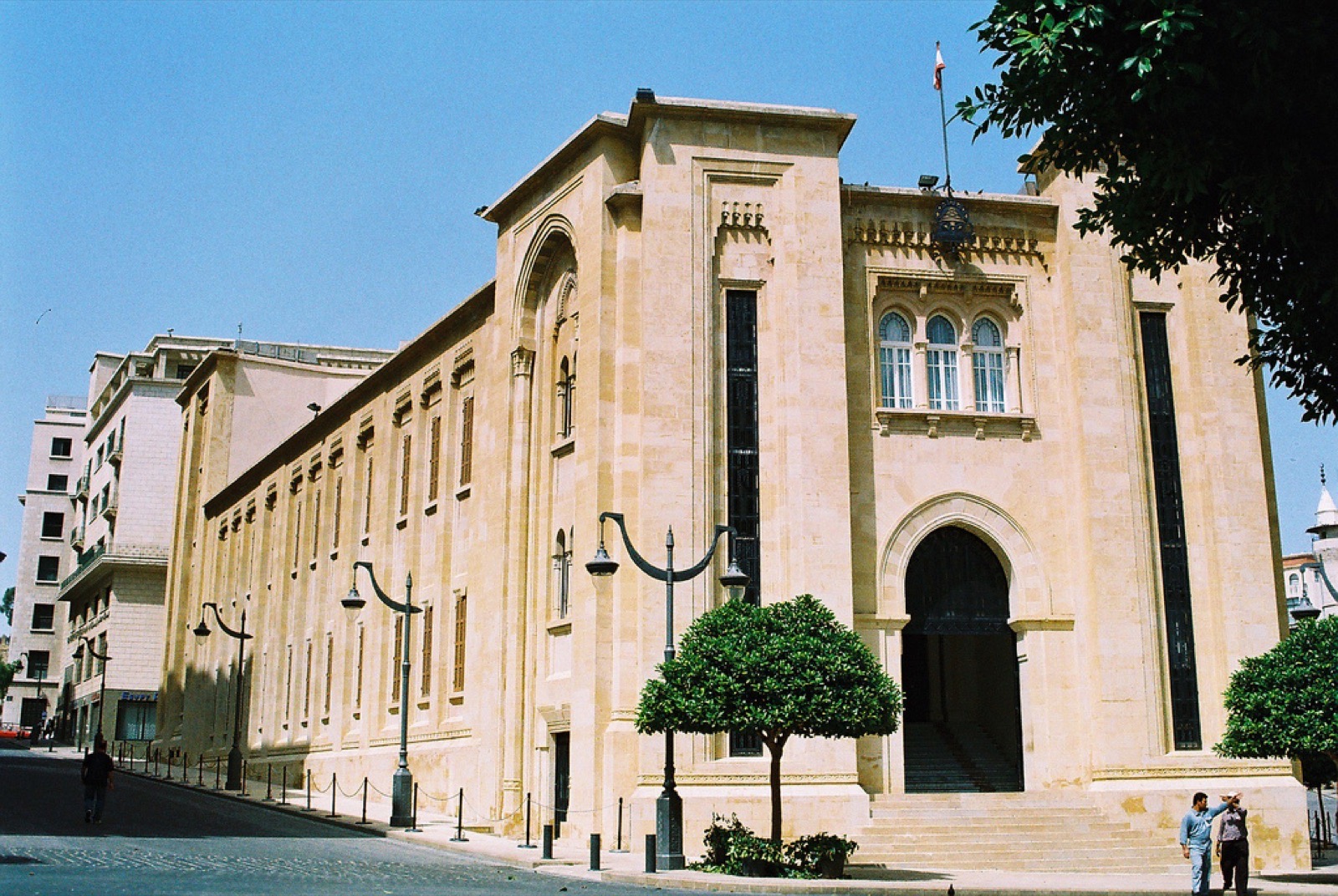 Lebanon’s parliament building in Beirut