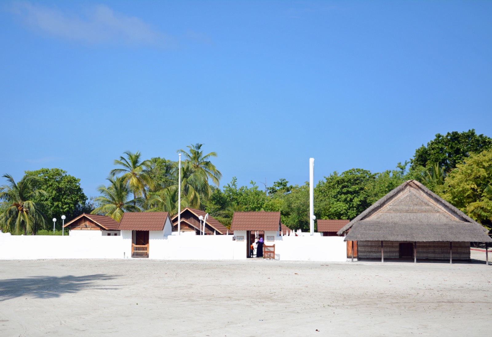 The historic Utheemu Ganduvaru residence in the Maldives