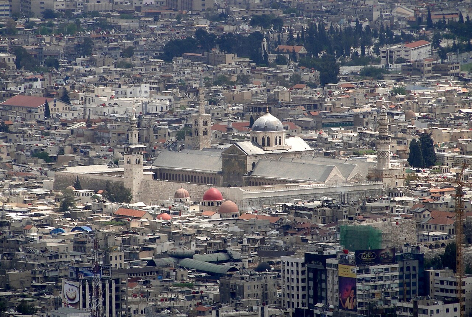 The Umayyad Mosque in Damascus, Syria