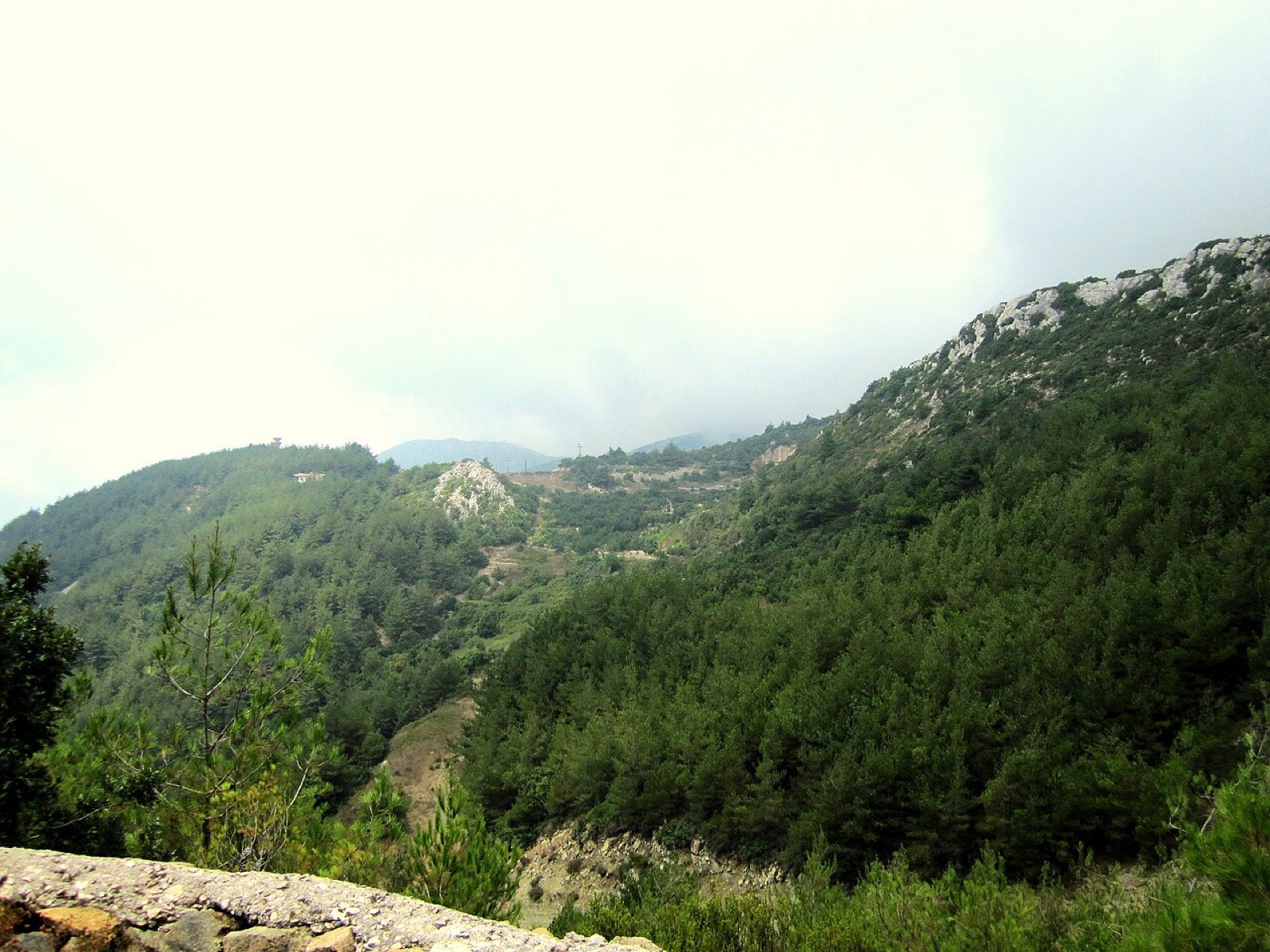 Mount Al Nisr and the village of Nab’ain near Kessab, Syria